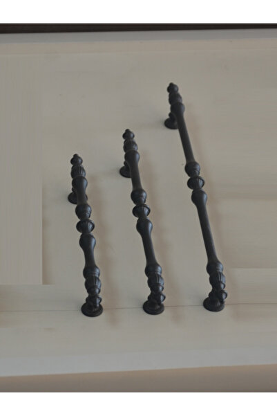 BafArt مقبض أثاث كالي 224 ملم أسود غير لامع