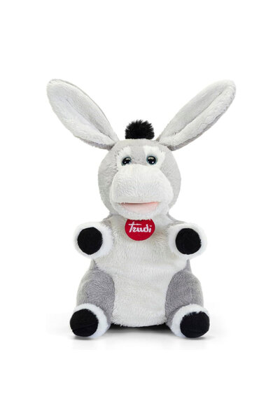 Trudi Eğlenceli Eşek El Kuklası Peluş Oyuncak 25 cm – Yumuşacık Oyun Arkadaşı |