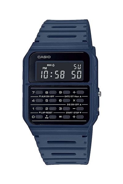 Casio Casio Watch, Vintage Edgy Calculator CA-53WF-2B