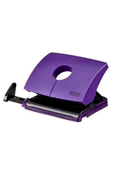 NOVUS Perforator color B216, 16 pagini, violet