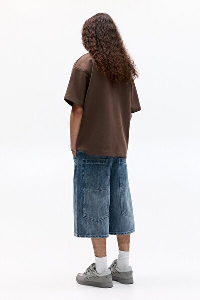 Pull & Bear Basic short sleeve sweatshirt