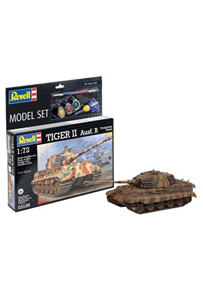 Genel Markalar Model Set Askeri Model Set Tiger II Ausf. B 63129