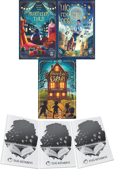 Genç Timaş Muhteşem Terzi-Hiç Fena Değil-Ahşap Evin Esrarı 3lü Set + Hediyeli