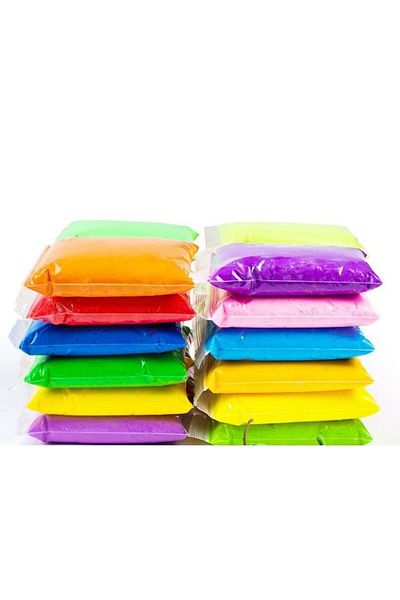 OEM Set Plastilina inteligenta, Modeling Clay, 12 pungi, multicolora, cu accesorii, 120 grame