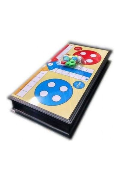 MARAH TOYS Magnetic Folding Ludo Board Game 4 Players