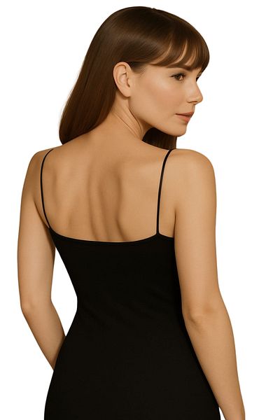 Fanilam Berrak Women's Thin Strap Modal Cotton Singlet 3-Piece - Soft and Stretchy Fabric