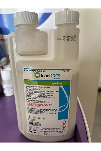 shop Icon 10 Cs 500 ml Profesyonel Haşere Ilacı-kene, Karınca, Hamam Böceği, ...