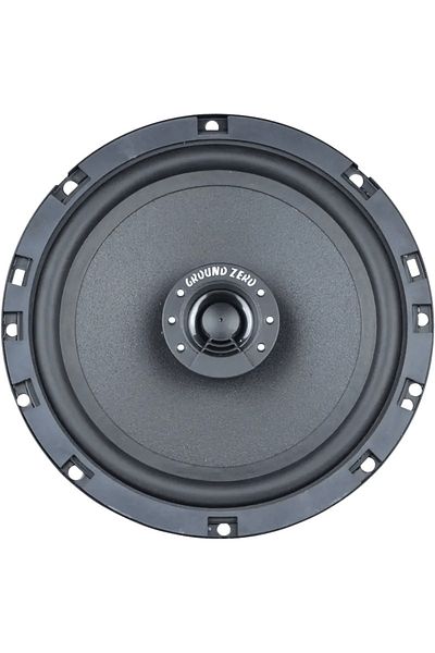 Ground Zero Ground Zero GZIF 6501FX 2-Way Coaxial Car Speakers – 165mm, 80W RMS