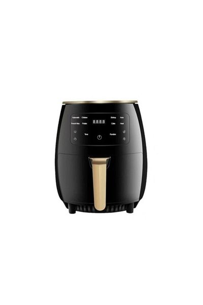 AT Performance Friteuza cu aer cald, capacitate mare, 6L, 2400W, 8 programe