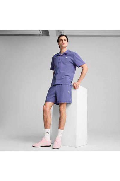 Puma Wardrobe Ess Relaxed Men's Blue Shirt