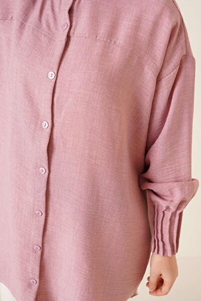 YILMAZBARMAZ γυναικείο πουκάμισο με ραβδώσεις με μανίκια