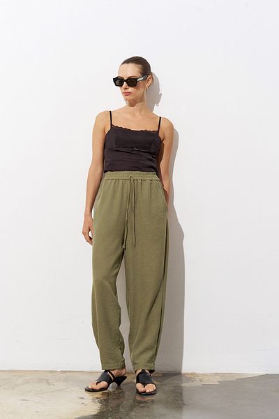 Merve DAĞLI Linna Linen Trousers