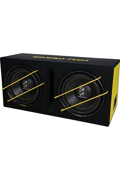 Ground Zero Ground Zero GZIB 2.12SPL vented SPL car subwoofer, 30 cm / 12 inches