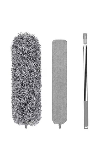 varioshop VarioShop® dust brush/pad, Extendable handle up to 250 cm, For hard-to-reach areas,