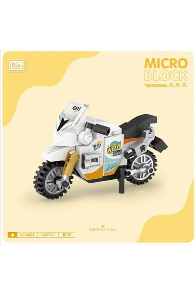 Loz 120 Pieces Micro Blocks Racing Motorcycle 14+ Years