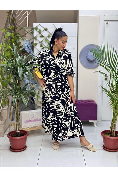 Punta Otantik Ece616129 Cotton Viscose Ece Dress