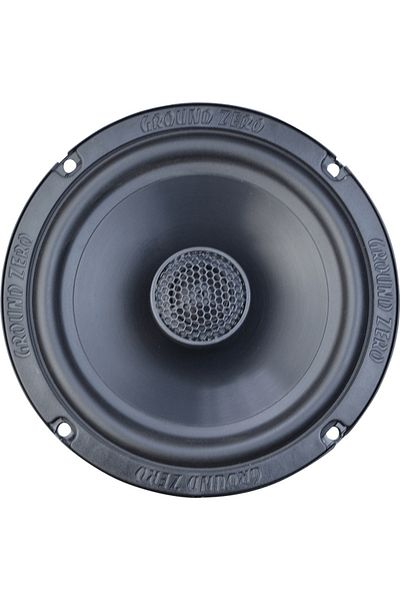 Ground Zero Ground Zero GZRF 6.5SQX 2-Way Coaxial Car Speakers – 165mm, 100W RMS
