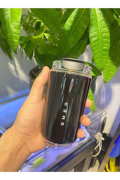 SMEG 320ML Beverage Cup Travel Portable Car Drinking Cup Stainless Steel Vacuum Leak proof 320ML Cof