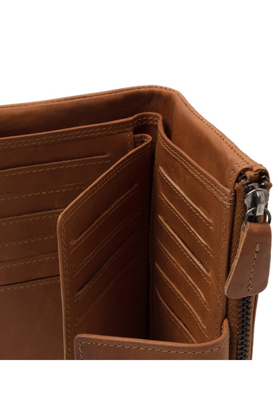 The Chesterfield Brand Women's genuine leather wallet, The Chesterfield Brand, Landau, with RFID anti-scan protection