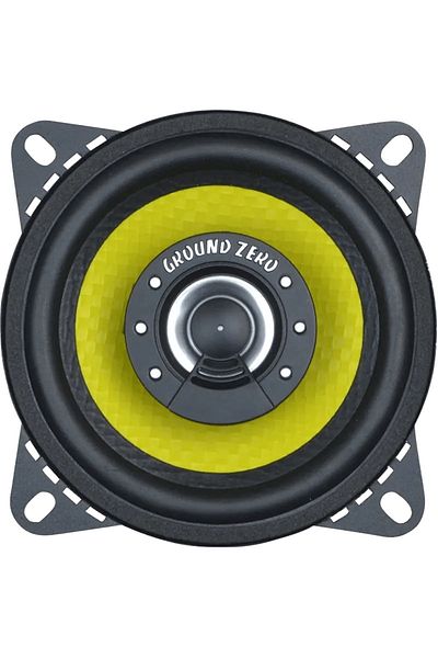 Ground Zero Ground Zero GZRF 4.0SQX 2-way coaxial car speakers, 100 mm / 4