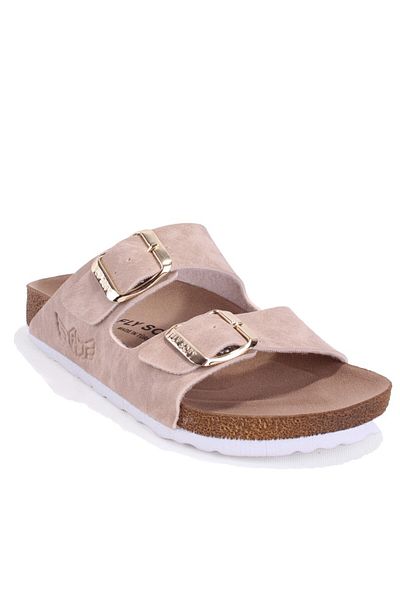 FLY SOFT S901002 Beige Daily Orthopedic Girl's Sports Slippers