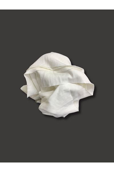 Yiğit Kumaş Ecru Camisole (Rib) Fabric, Piece 160X130 cm