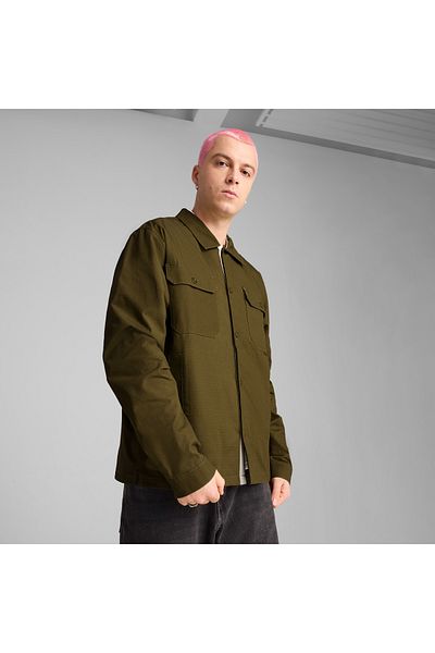 Puma Mmq Ripstop over Men's Khaki Jacket