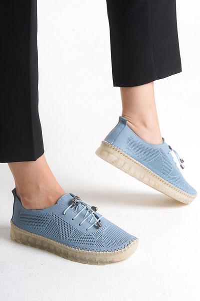 Shu Mhu Piele autentică, albastru, cu șireturi, brodate cu laser, ortopedie, talpă din silicon, pantofi confortabili, moi, pentru femei