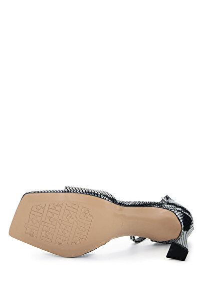 Tamer Tanca Kadın Vegan Metalik Topuklu Ayakkabı