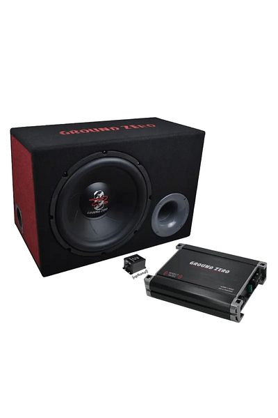 Ground Zero Ground Zero GZ 12.300X-II Ventilated Car Subwoofer, 30 cm / 12 inches, separate amplifier
