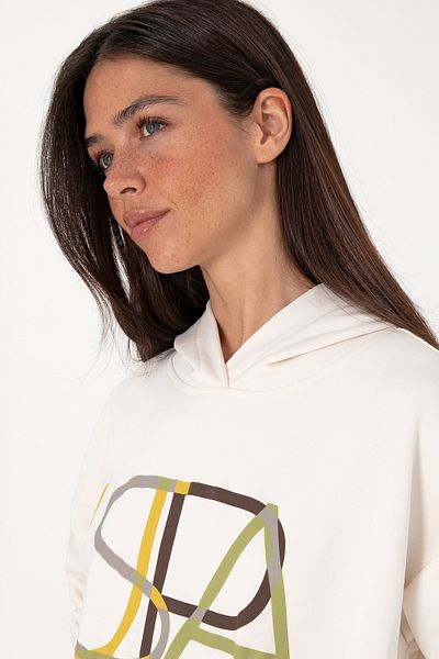 U.S. Polo Assn. Women's Cream Sweatshirt 50291261-Vr071