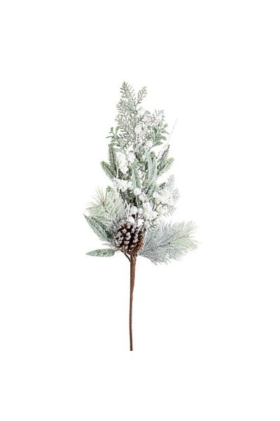 Bizzotto Artificial Branch with Pine and Cone Johann 25x29x60 cm