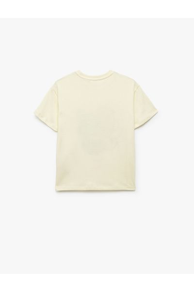 Koton Licensed Short Sleeve Crew Neck Cotton Stitch T-Shirt