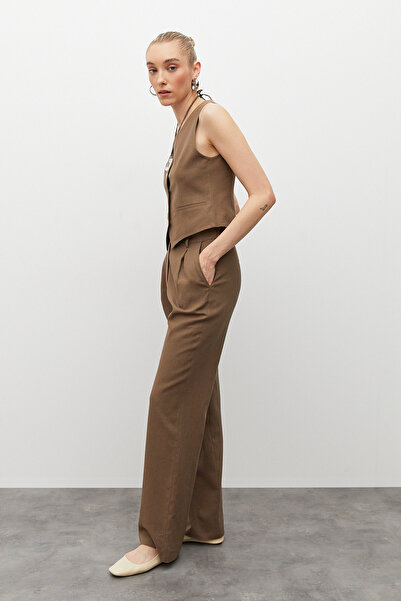 urban focus Linen Palazzo Trousers