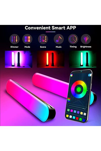 Deliny RGB LED BAR APP CONTROLLED REMOTE