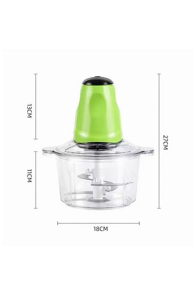 varioshop Tocator Electric Multifunctional VarioShop®, pentru Carne, Fructe si Legume, 4 lame, Capacitate 2 l