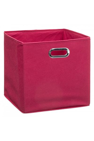 5 five simply smart 5 five storage box, polyester, red, 31x31 cm