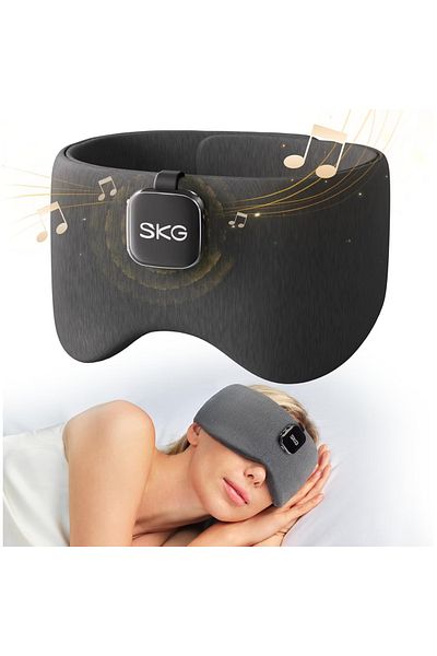 Smart Vibe Masca Profesionala Somn SKG® RESTore PRO ZERO Presiune/ZERO Lumina, Noise Sound, Melodii Ambientale