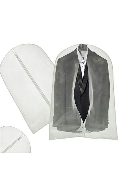 OEM Husă de haine, transparentă, 60x100cm, pentru costume și rochii
