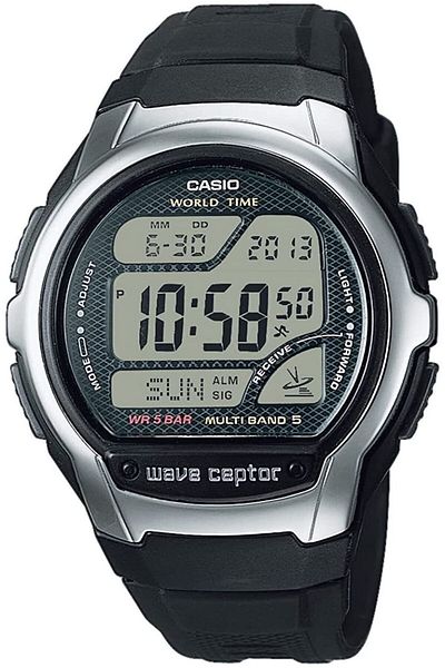 Casio Men's Watch, Casio, WaveCeptor Radio Controlled WV-58R-1A