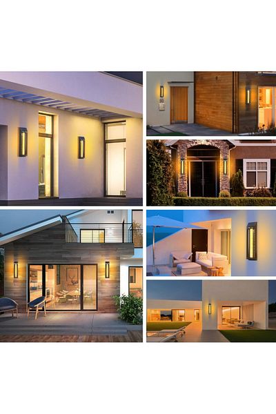 Deliny Lumină Solară de Perete pentru Exterior - IP65