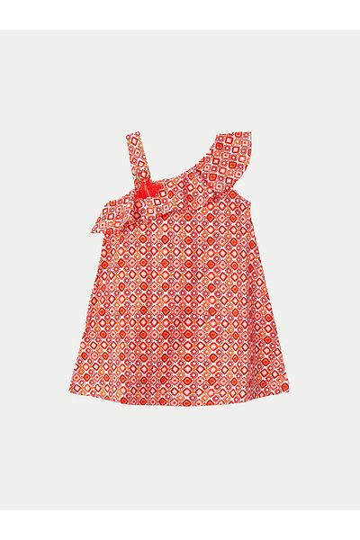 MAYORAL Girl Summer Dress 3951 Red