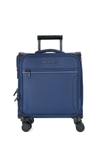 VERAGE Gm21002 Kabin Boy Valiz 4 Tekerlekli Kumaş Valiz 20" Lacivert El Bagajı