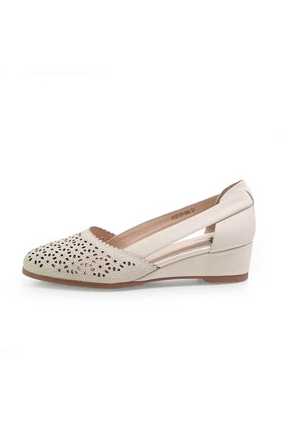 FIORE FINO PERFORATED SHOES FIORE FINO 2501086 NUDE