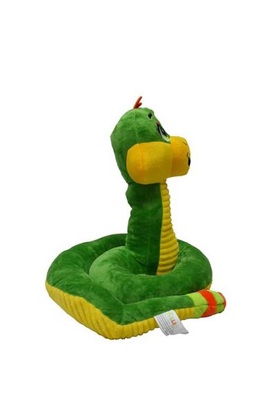 Kelebek Oyuncak Halley Rattle Plush Snake - Green