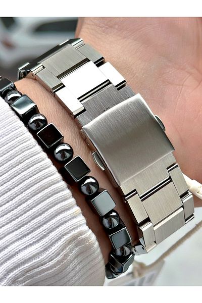 Ferrucci Ferrucci̇ Dark Blue Dial Function Silver Metal Men