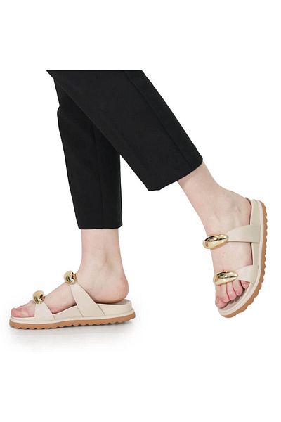 SCADO WOMEN'S CLOGS SCADO 2491002 BEIGE