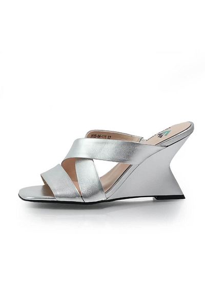 FIORE FINO ELEGANT CLOGS FIORE FINO 2504111 SILVER