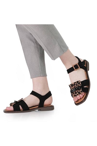 CAPRICIA SANDALE CASUAL CAPRICIA 2280 NEGRU