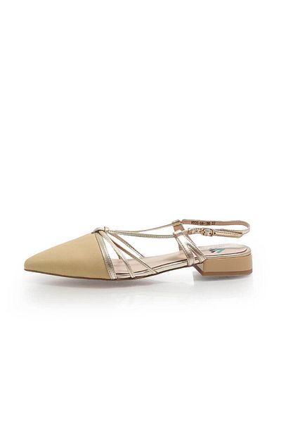 FIORE FINO CUT-OUT SHOES FIORE FINO 2504180 GOLD